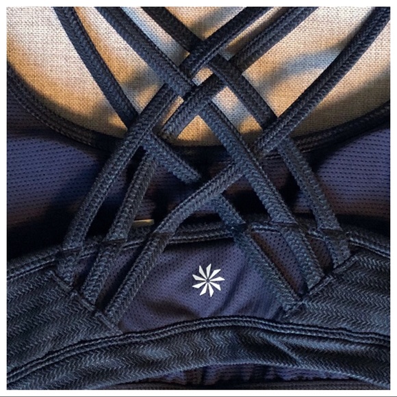 NWOT ATHLETA | Jacquard Fully Focused Bra - Picture 5 of 6